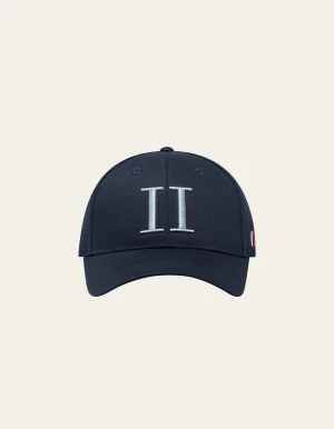 LES DEUX Lippis ENCORE ORGANIC BASEBALL CAP NOS Tummansininen