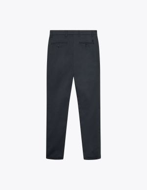 Les Deux miesten housut, COMO COTTON SUIT PANT Tummansininen
