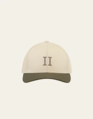 Les Deux miesten lippis, Encore Contrast Suede Baseball Cap Vaalea Beige