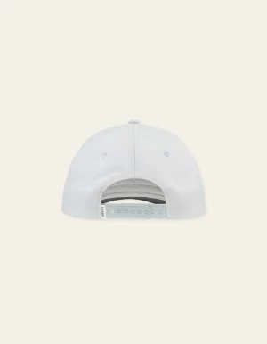Les Deux miesten lippis, Encore Contrast Suede Baseball Cap Vaaleanharmaa