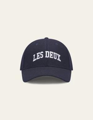 Les Deux miesten lippis, Les Deux Wool Baseball Cap Tummansininen
