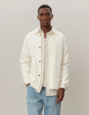 Les Deux Miesten Paita, LANGLEY OVERSHIRT Luonnonvalkoinen