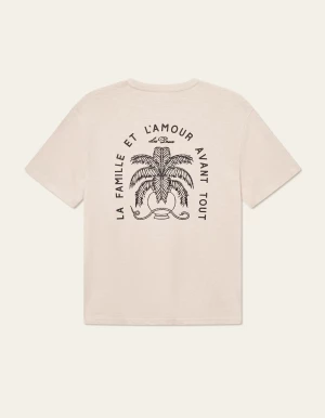 Les Deux miesten t-paita, DIAZ T-SHIRT Luonnonvalkoinen