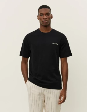 Les Deux miesten t-paita, DIAZ T-SHIRT Musta