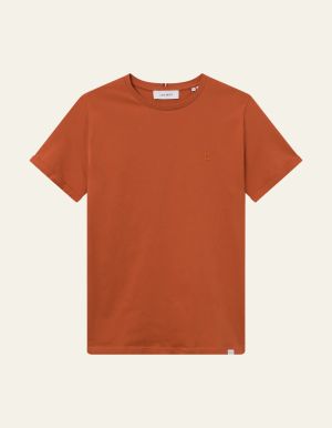LES DEUX Miesten t-paita K NORREGAARD T-SHIRT Oranssi