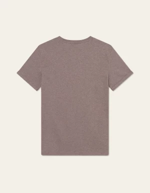 Les Deux miesten t-paita, NORREGAARD CONTRAST T-SHIRT Keskiruskea