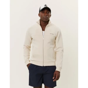 LES DEUX Miesten Takki BALLIER TRACK JACKET Luonnonvalkoinen