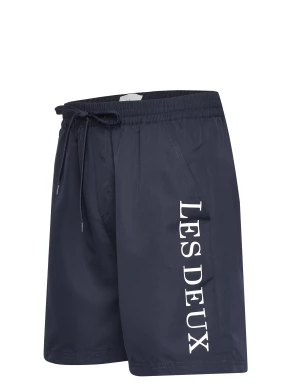 Les Deux Miesten Uimashortsit, K LES DEUX LOGO SWIM SHORTS Musta