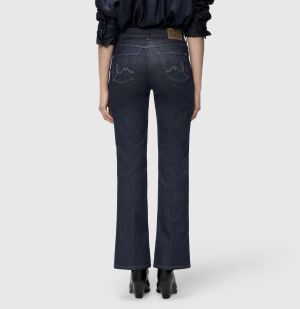 Mac naisten farkut, LAURA STRETCH DENIM Indigo