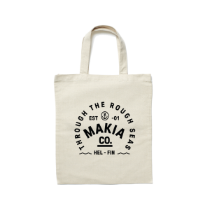 Makia kangaskassi, FERRY TOTE BAG Luonnonvalkoinen