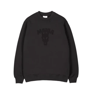 Makia miesten collegepaita, TUOMIOPÄIVÄ SWETSHIRT Musta