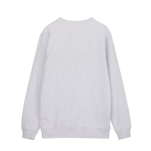 Makia miesten collegepusero, SQUARE POCKET SWEATSHIRT Vaaleanharmaa