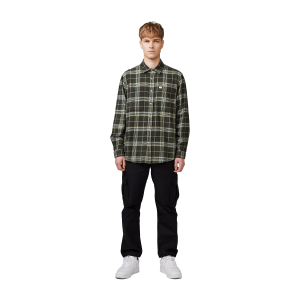 Makia miesten kauluspaita, APOLLO SHIRT Vihreä Ruutu