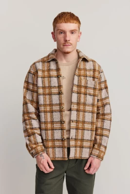 Makia miesten overshirt takki, Irving Overshirt Beige
