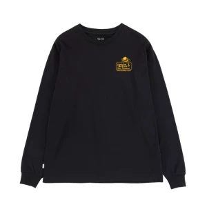 Makia, Miesten Paita, Betoni Long Sleeve Musta