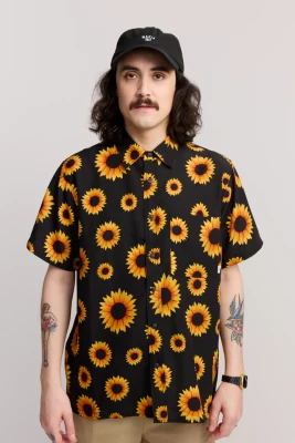 Makia miesten paita, K COMMON SHIRT SS Keltainen Kuosi