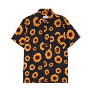 Makia miesten paita, K COMMON SHIRT SS Keltainen Kuosi
