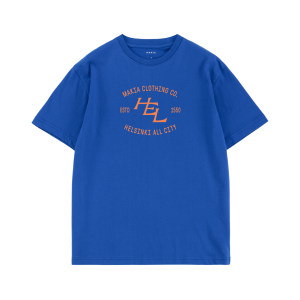 Makia Miesten T-Paita, ALL CITY T-SHIRT Sininen