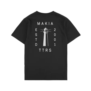 Makia miesten t-paita, CAIRN T-SHIRT Musta