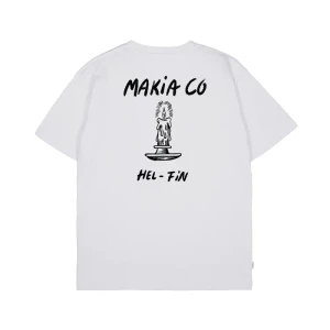 Makia miesten t-paita, Cosy T-shirt Valkoinen