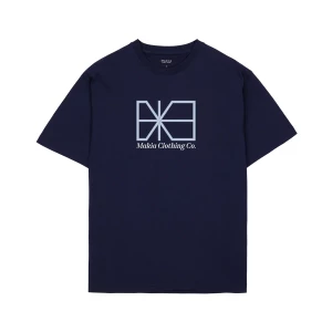 Makia miesten t-paita, CROSSING T-SHIRT Tummansininen