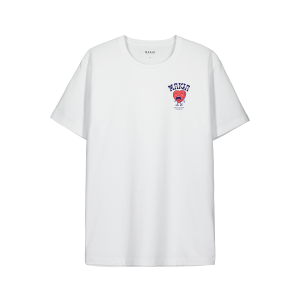 Makia miesten t-paita, HEARTACHE T-SHIRT Valkoinen