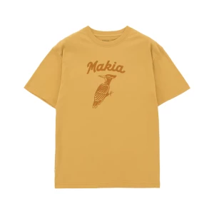 Makia miesten t-paita, MARTIUS T-SHIRT Keltainen