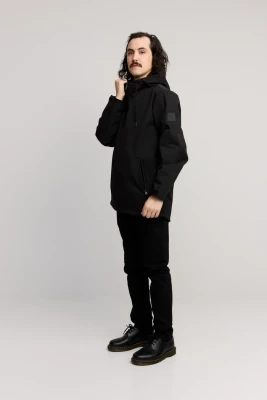 Makia miesten takki, OAK JACKET 5000M WATERREPEL Musta