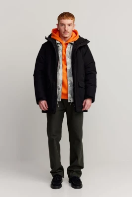 Makia miesten takki, RESILIENT JACKET Musta