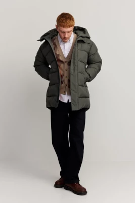Makia Miesten Talvitakki, MILES JACKET Tummanvihreä