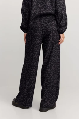 Makia naisten housut, LAILA TROUSERS Musta Kuosi