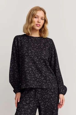 Makia naisten pusero, LAILA BLOUSE Musta Kuosi