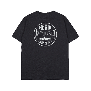 Makia T-Paita Harmaja T-Shirt  Musta