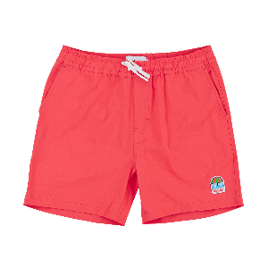 Makia Unisex Shortsit, BEACH HYBRID SHORTS Punainen