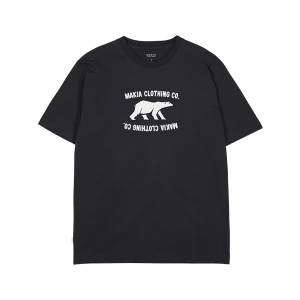 Makia unisex t-paita, ARCTIC T-SHIRT Musta