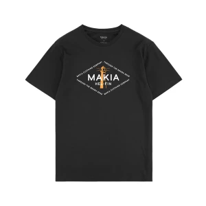 Makia unisex t-paita, SEASIDE T-SHIRT Musta