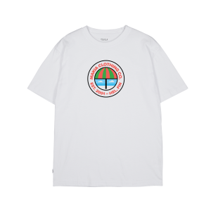 Makia Unisex T-Paita, SUNSHADE T-SHIRT Valkoinen