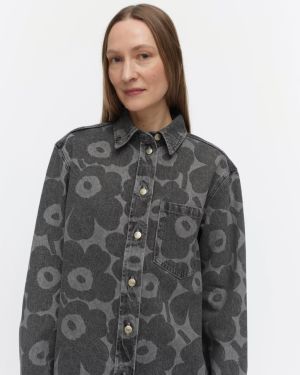 Marimekko farkkupaita, MARIDENIM VAIHE UNIKKO FARKKUPAITA Harmaa Kuosi