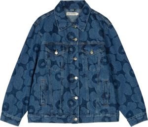Marimekko, Farkkutakki, Maridenim Murros Unikko Farkkutakki Sininen Kuosi