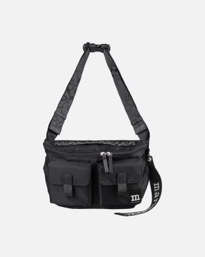 Marimekko laukku, SLING BAG M SOLID Musta