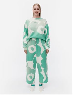 Marimekko Unisex Collegepaita, LEIOT UNIKKO COLLEGEPAITA Vihreä Kuosi