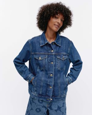 Marimekko naisten farkkutakki, MARIDENIM MURROS UNIKKO  Indigo