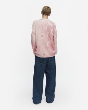 Marimekko naisten neulepusero, PUUTERI UNIKKO KIOSKI N Vaaleanpunainen Kuosi
