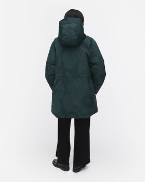 Marimekko naisten untuvatakki, KÄÄNNÖS UNIKKO  Vihreä Kuosi