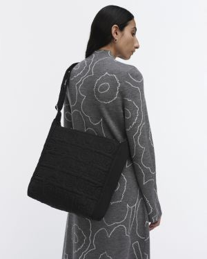 Marimekko olkalaukku, JOY CROSSBODY M LOGO Musta