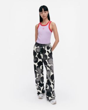 Marimekko unisex collegehousut, VARRET AKVARELLI UNIKKO  Mustavalkoinen