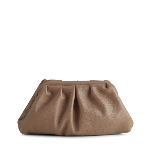 Markberg Naisten Laukku OKSANA CLUTCH Grain Konjakinruskea