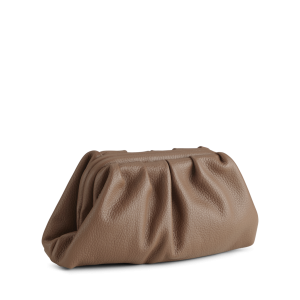Markberg Naisten Laukku OKSANA CLUTCH Grain Konjakinruskea