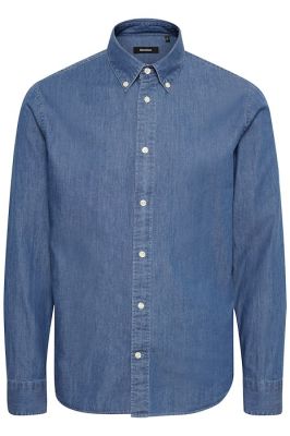 MATINIQUE Miesten Kauluspaita, MARC BD SHORT DENIM Indigo