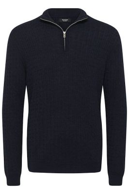 MATINIQUE miesten neule, MAMASON SZ CABEL Dark Navy Melange